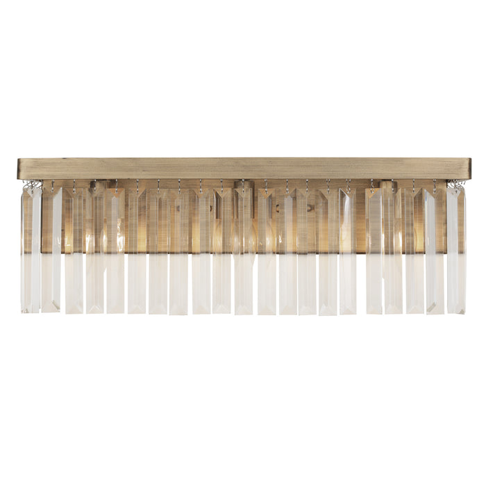 Varaluz 297B03HG Three Light Bath, Havana Gold
