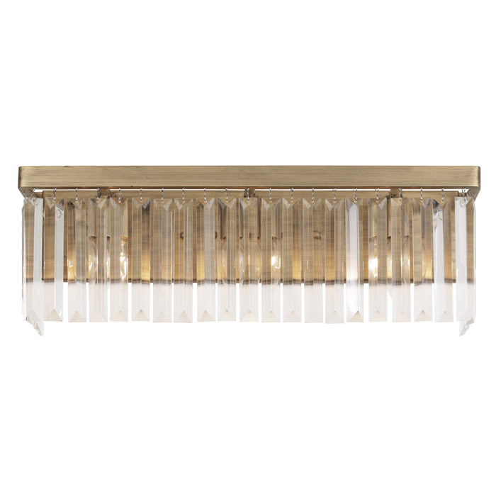 Varaluz 297B03HG Three Light Bath, Havana Gold