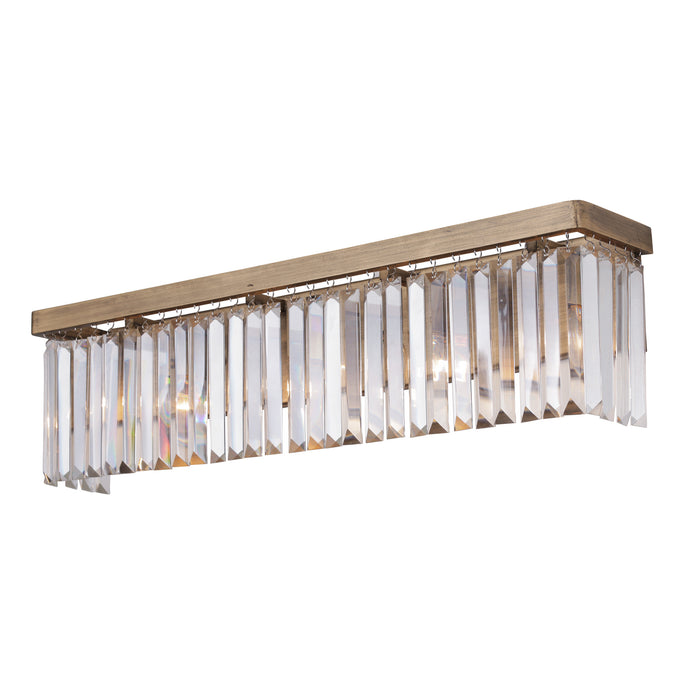 Varaluz 297B04HG Four Light Bath, Havana Gold