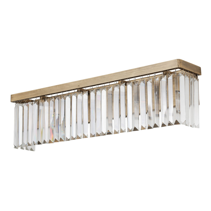 Varaluz 297B04HG Four Light Bath, Havana Gold