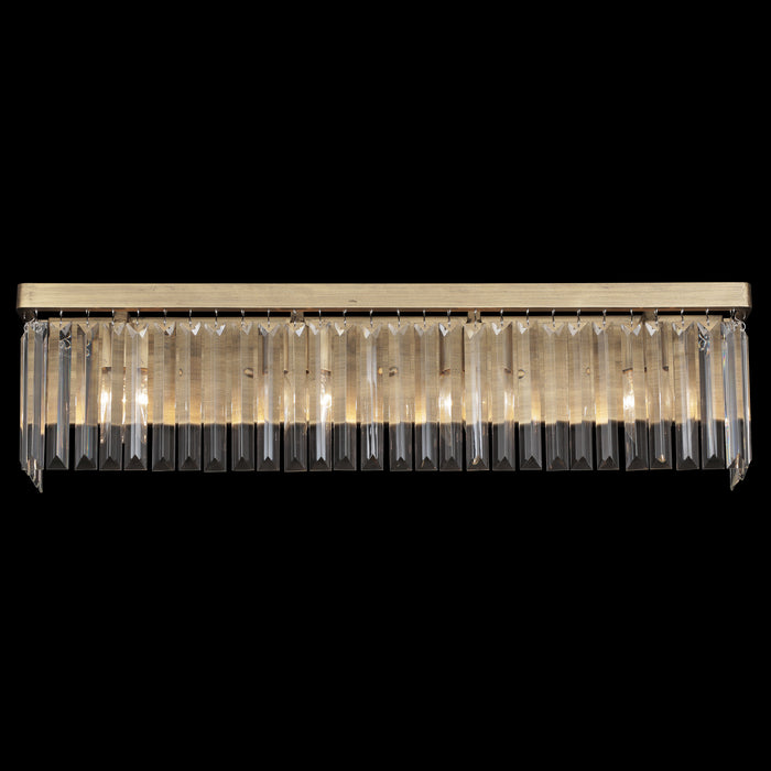 Varaluz 297B04HG Four Light Bath, Havana Gold