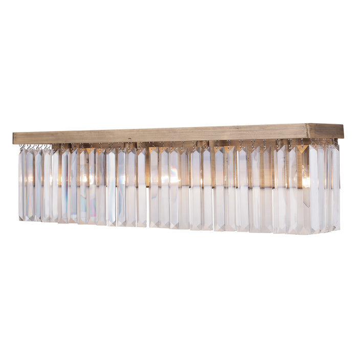 Varaluz 297B04HG Four Light Bath, Havana Gold