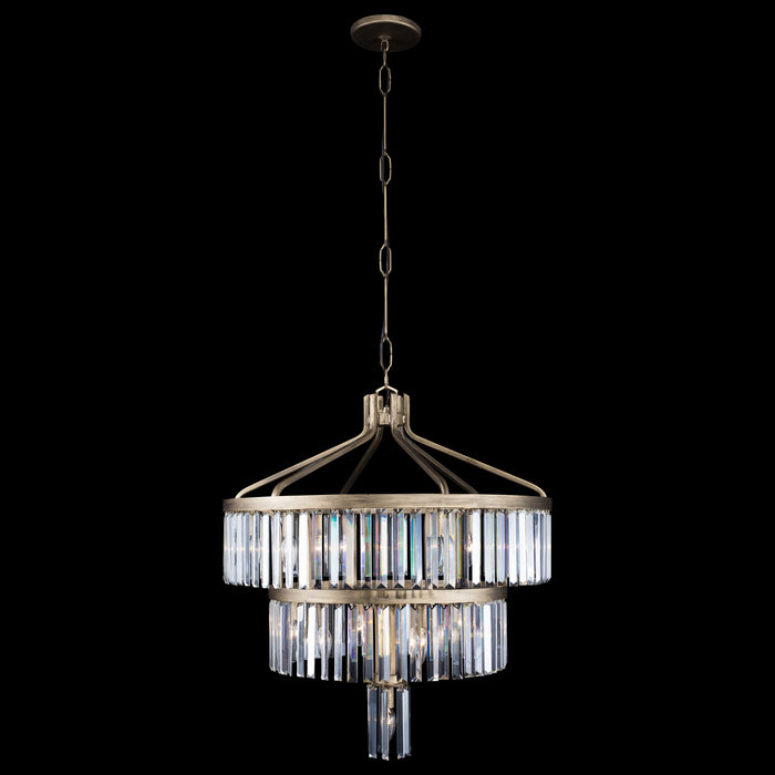 Varaluz 297P13HG 13 Light Pendant, Havana Gold