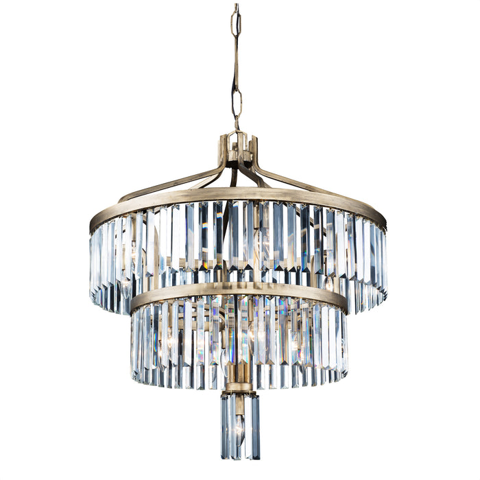 Varaluz 297P13HG 13 Light Pendant, Havana Gold