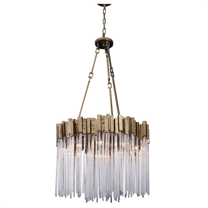 Varaluz 309P09HG Nine Light Pendant, Havana Gold (Display - Final Sale)