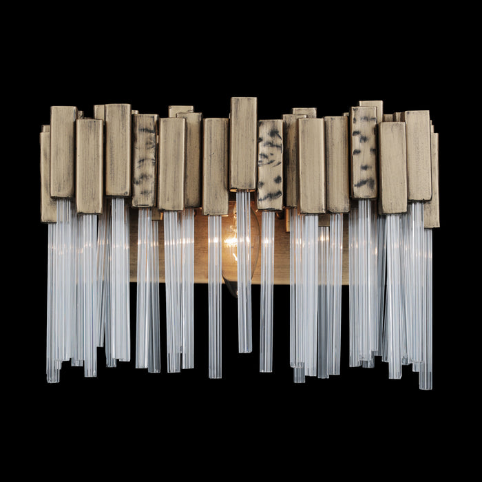 Varaluz 309W01HG One Light Wall Sconce, Havana Gold