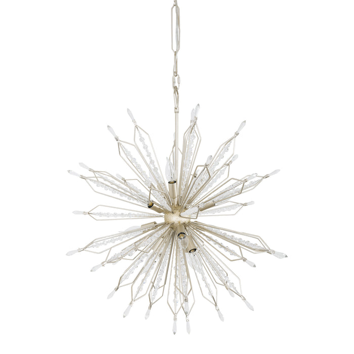 Varaluz 311P12GD 12 Light Pendant, Gold Dust