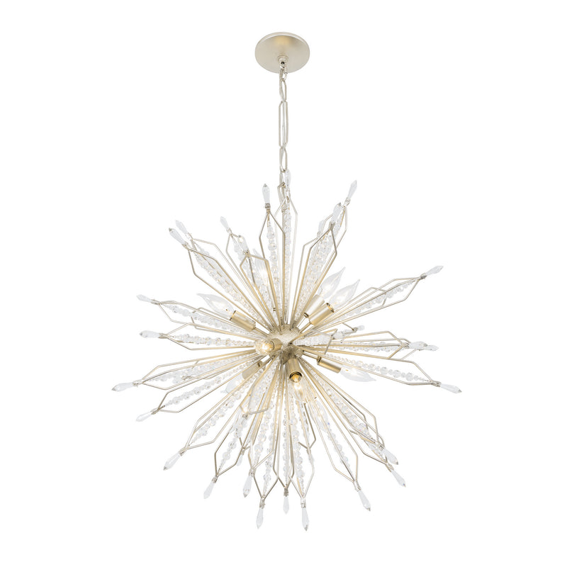 Varaluz 311P12GD 12 Light Pendant, Gold Dust