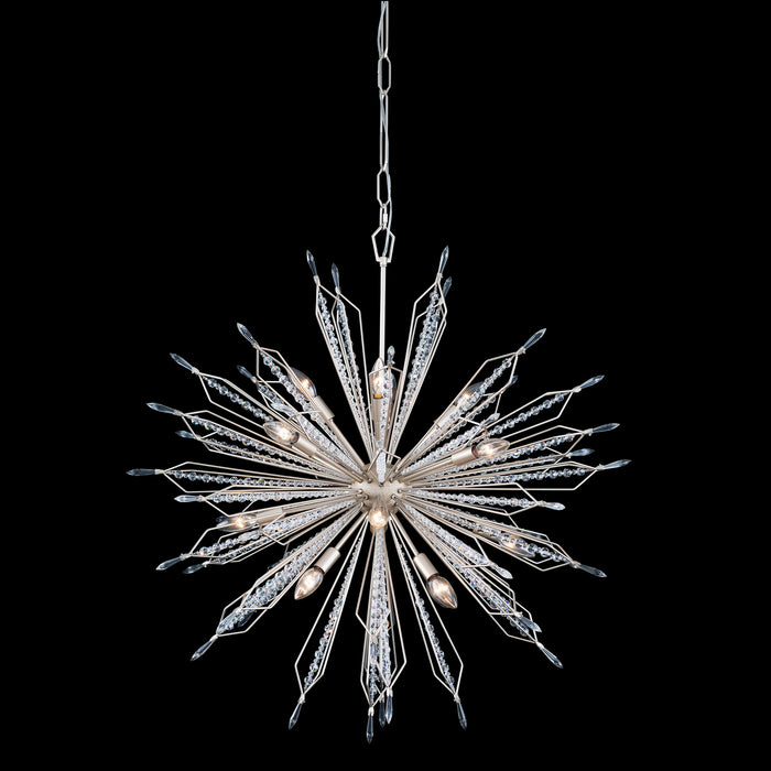 Varaluz 311P12GD 12 Light Pendant, Gold Dust