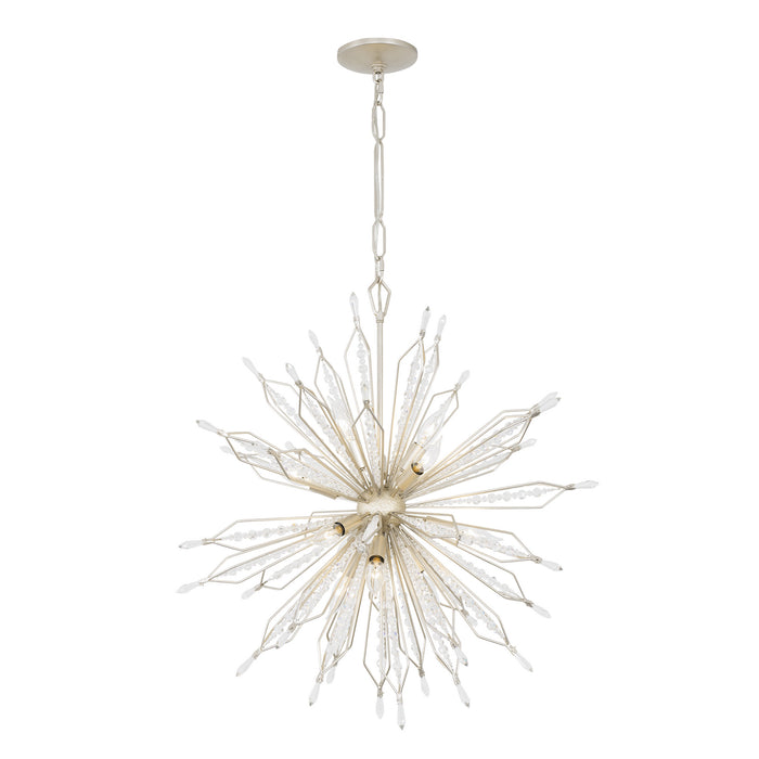 Varaluz 311P12GD 12 Light Pendant, Gold Dust