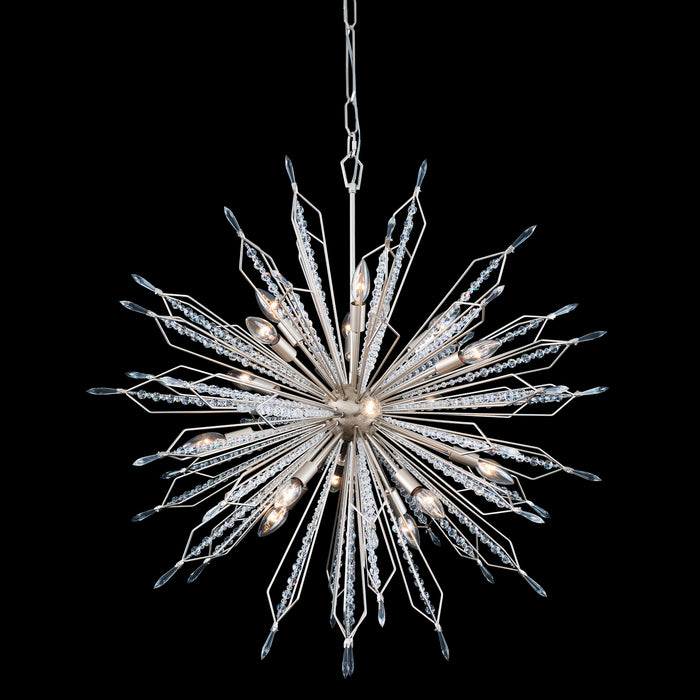 Varaluz 311P16GD 16 Light Pendant, Gold Dust