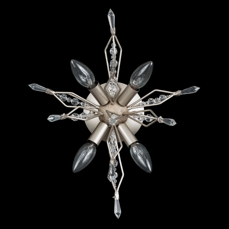 Varaluz 311W04GD Four Light Wall Sconce, Gold Dust