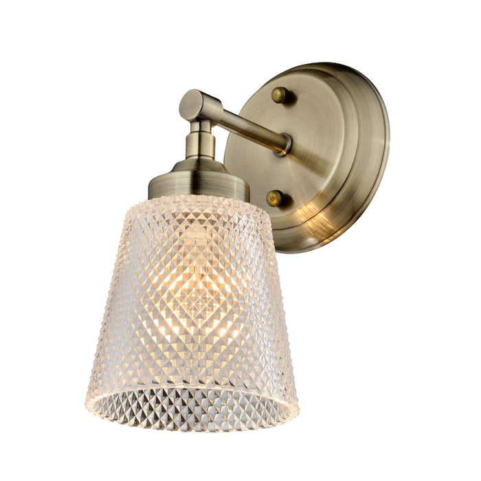 Varaluz 312B01AB One Light Bath, Antique Brass