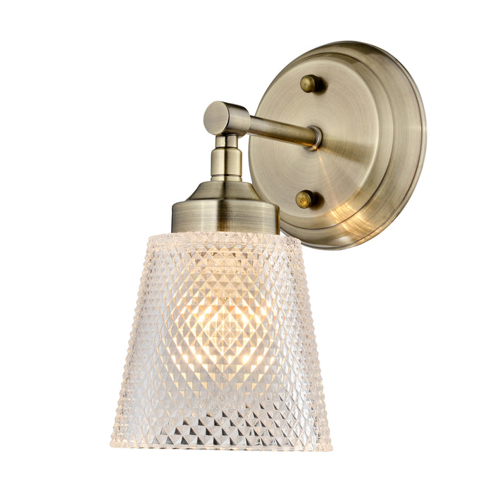 Varaluz 312B01AB One Light Bath, Antique Brass