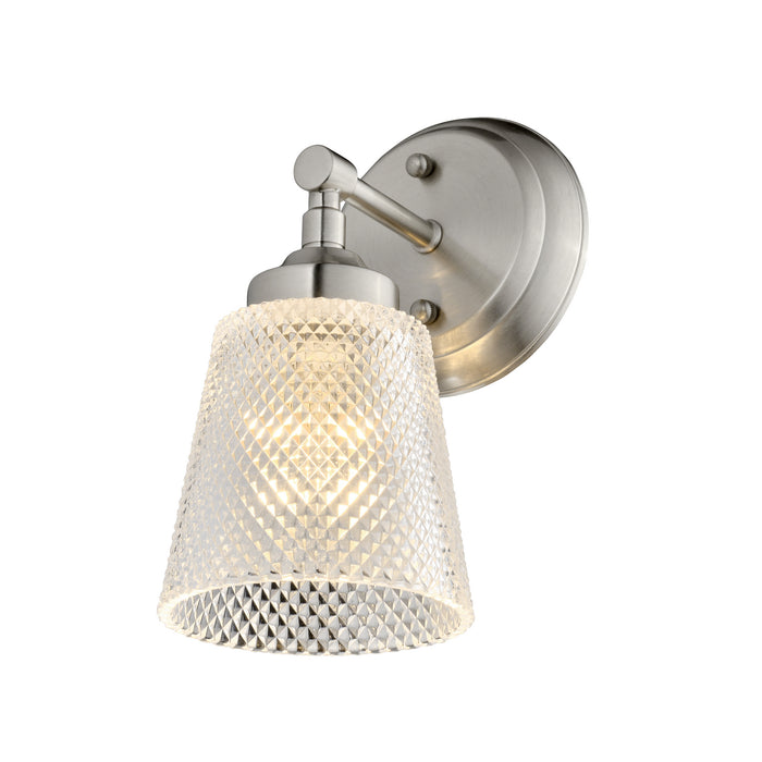 Varaluz 312B01BN One Light Bath, Brushed Nickel