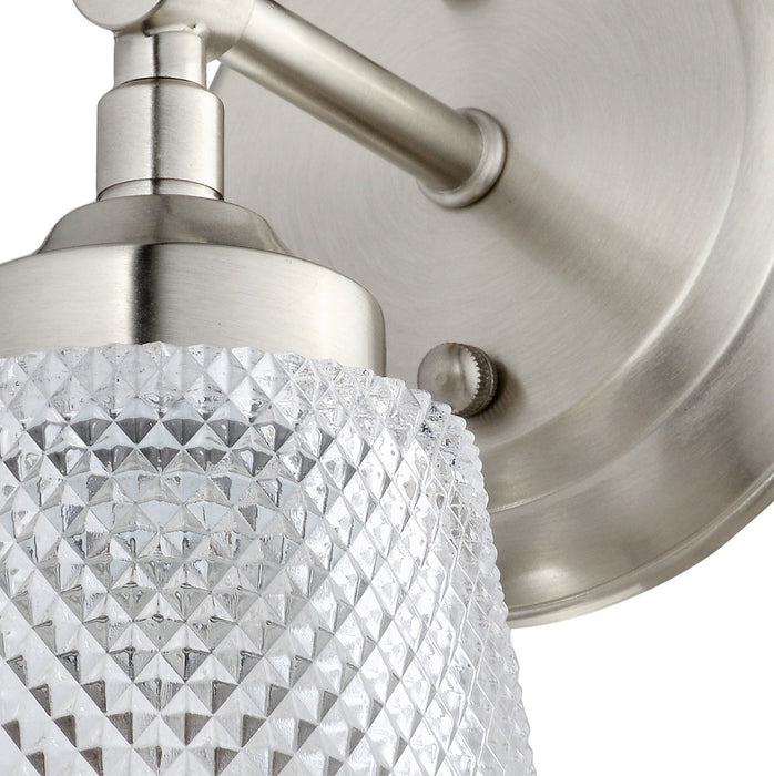 Varaluz 312B01BN One Light Bath, Brushed Nickel