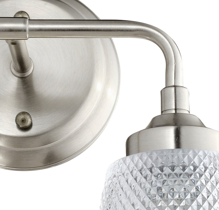 Varaluz 312B02BN Two Light Bath, Brushed Nickel