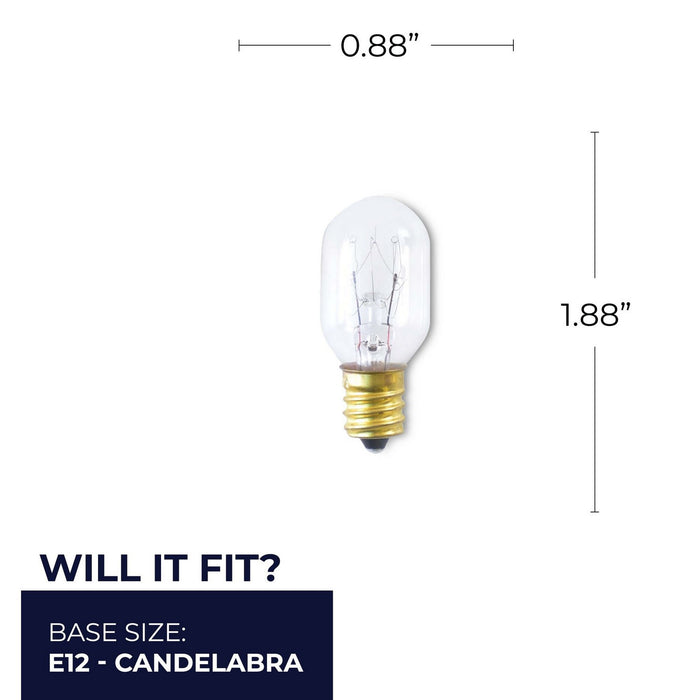 Bulbrite 706115 Light Bulb, Clear