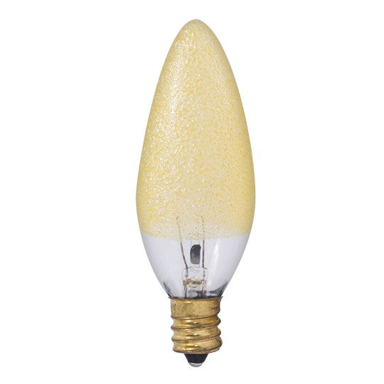 Bulbrite 144010 Light Bulb, Amber Ice