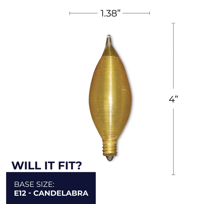Bulbrite 430125 Light Bulb, Amber