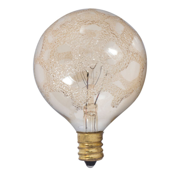 Bulbrite 144024 Light Bulb, Amber Marble
