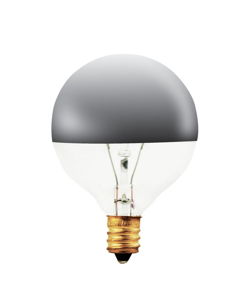 Bulbrite 712312 Light Bulb, Half Mirror