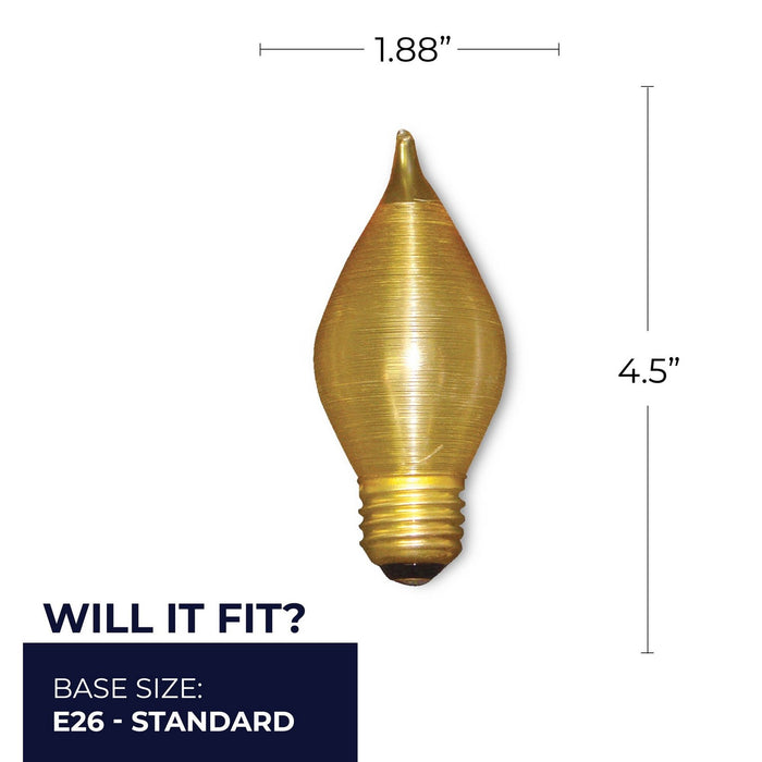 Bulbrite 431140 Light Bulb, Amber
