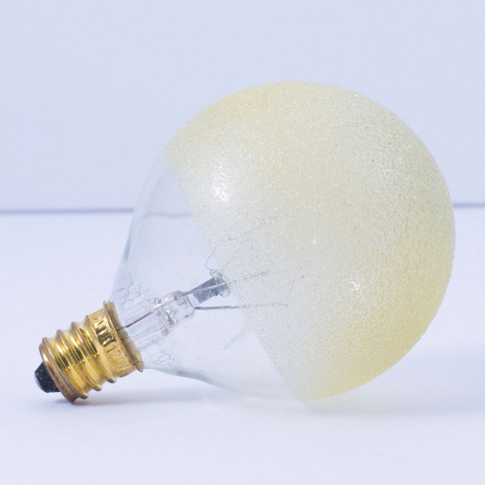 Bulbrite 144016 Light Bulb, Amber Ice