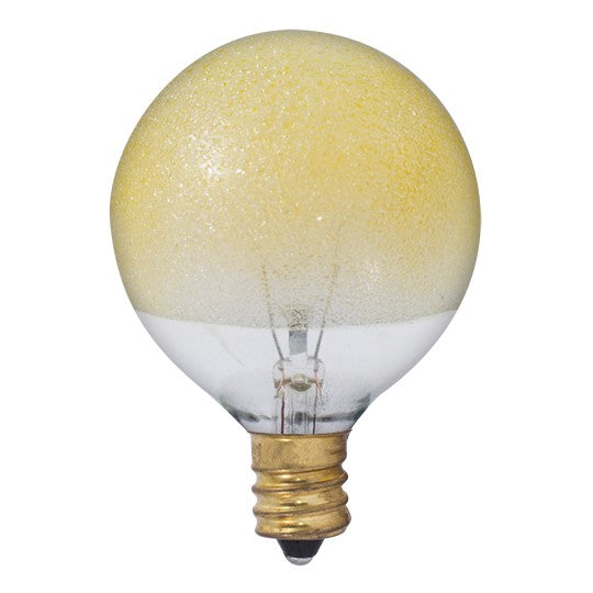 Bulbrite 144016 Light Bulb, Amber Ice