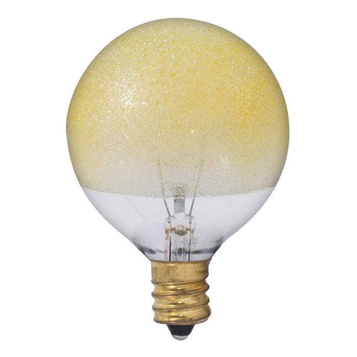Bulbrite 144016 Light Bulb, Amber Ice