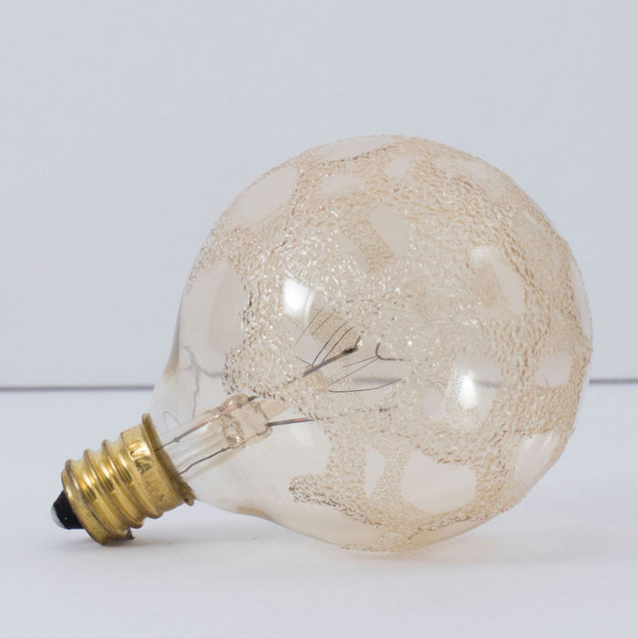 Bulbrite 144026 Light Bulb, Amber Marble