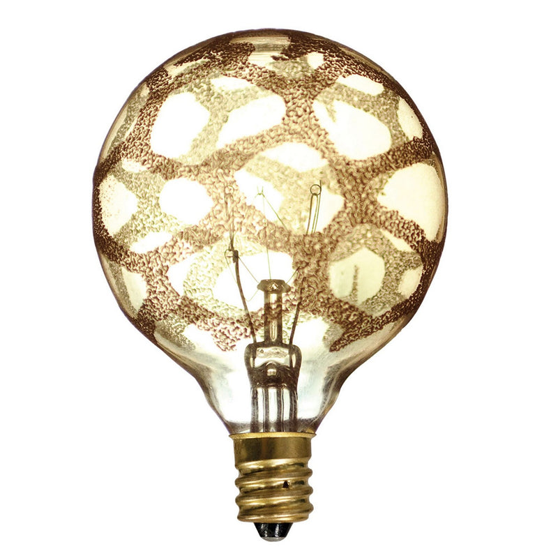 Bulbrite 144026 Light Bulb, Amber Marble