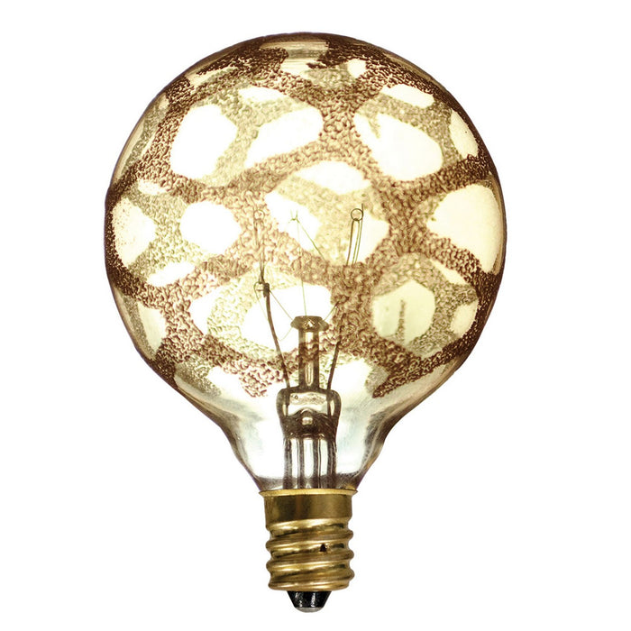 Bulbrite 144026 Light Bulb, Amber Marble