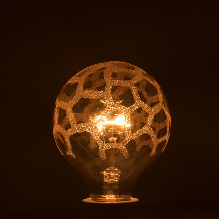 Bulbrite 144025 Light Bulb, Amber Marble