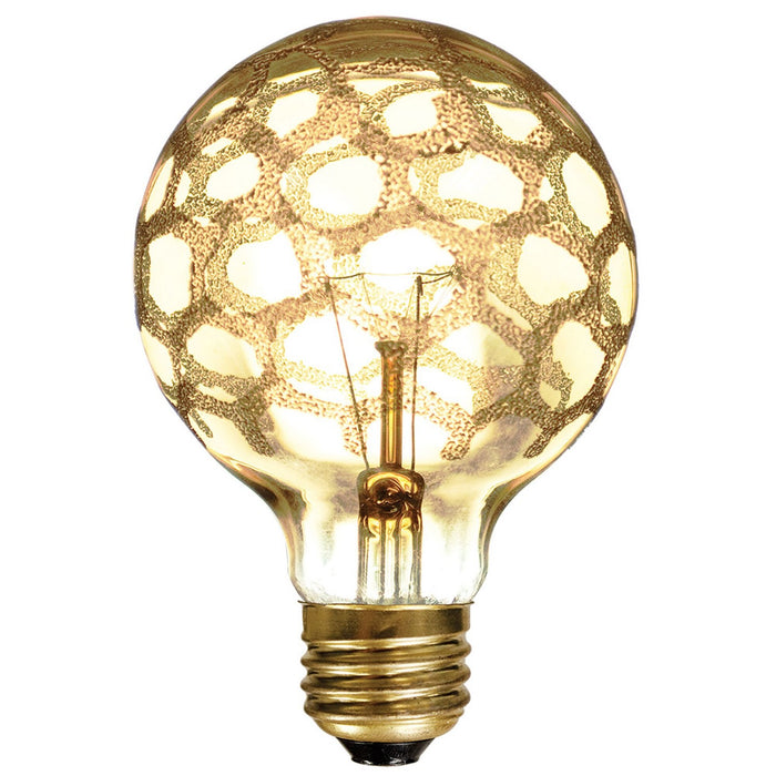 Bulbrite 144025 Light Bulb, Amber Marble