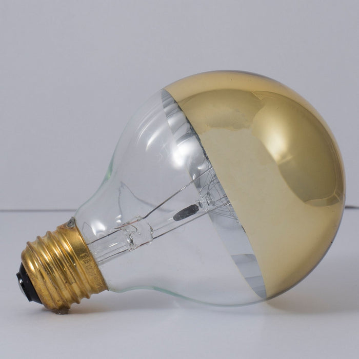 Bulbrite 712424 Light Bulb, Half Gold