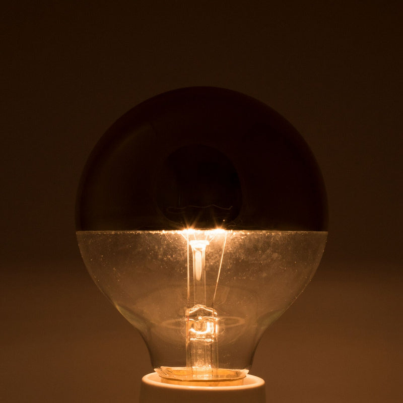 Bulbrite 712424 Light Bulb, Half Gold