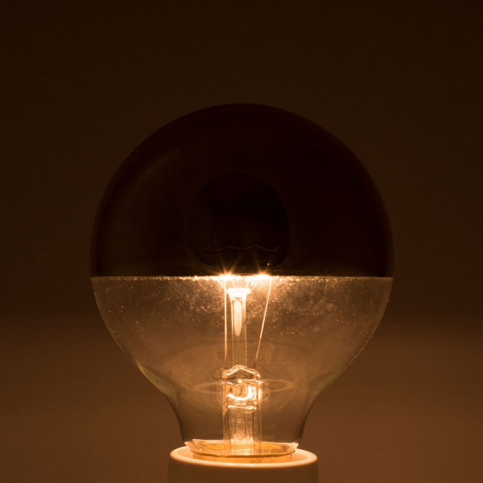 Bulbrite 712424 Light Bulb, Half Gold