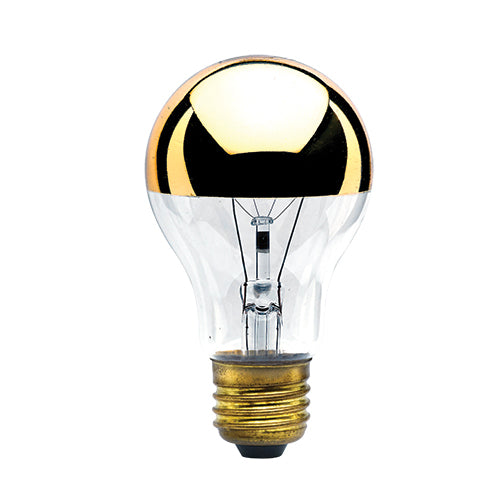 Bulbrite 712416 Light Bulb, Half Gold