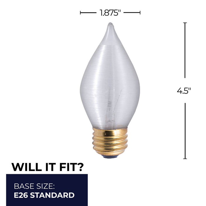 Bulbrite 431060 Light Bulb, Satin