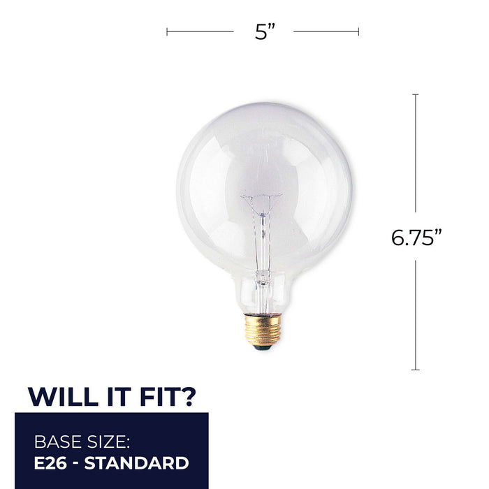 Bulbrite 351060 Light Bulb, Clear