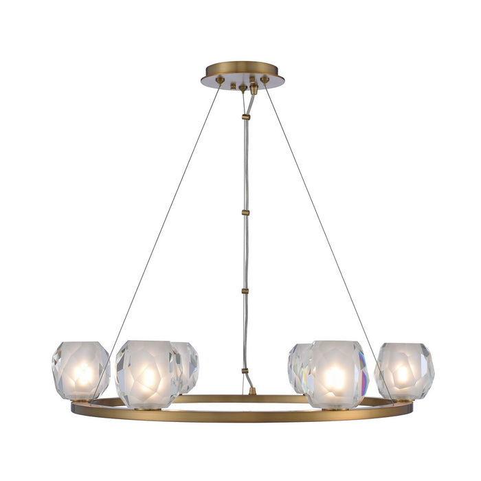 Kalco 311750WB LED Pendant, Winter Brass