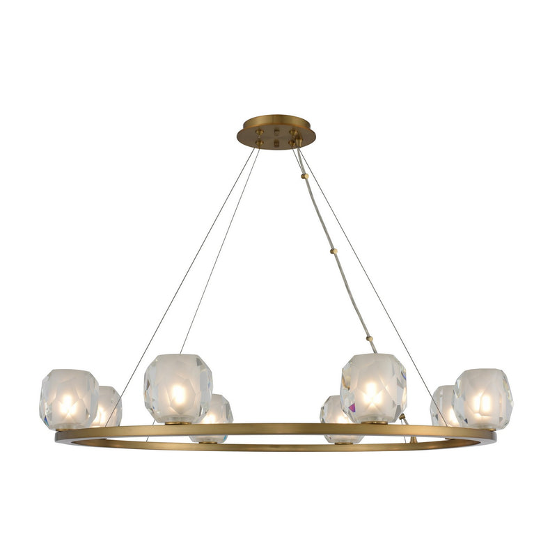 Kalco 311751WB LED Pendant, Winter Brass