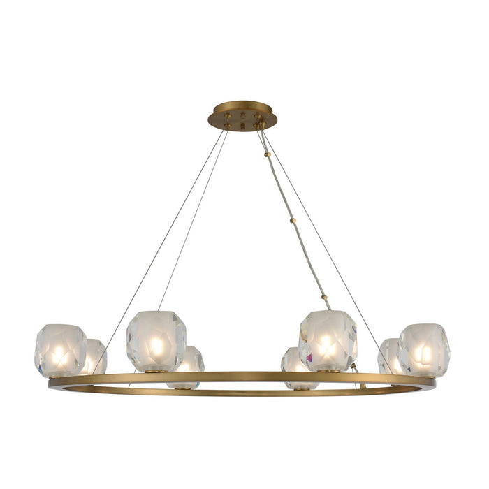Kalco 311751WB LED Pendant, Winter Brass