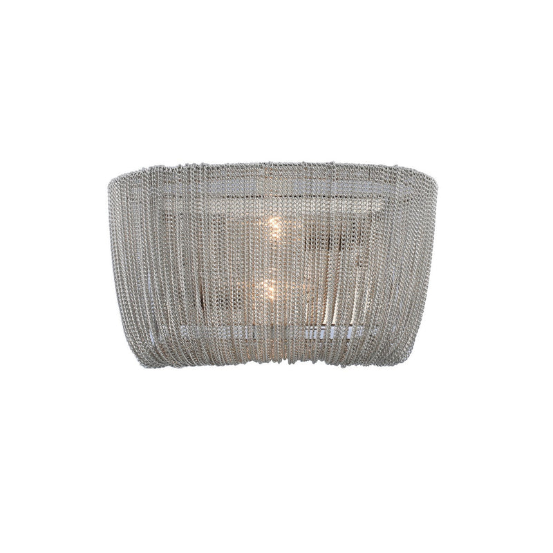Kalco 316920PN Two Light Wall Sconce, Polished Nickel