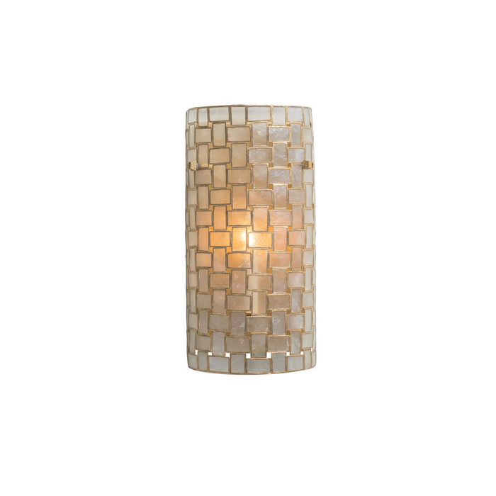 Kalco 505820OL Two Light Wall Sconce, Oxidized Gold Leaf