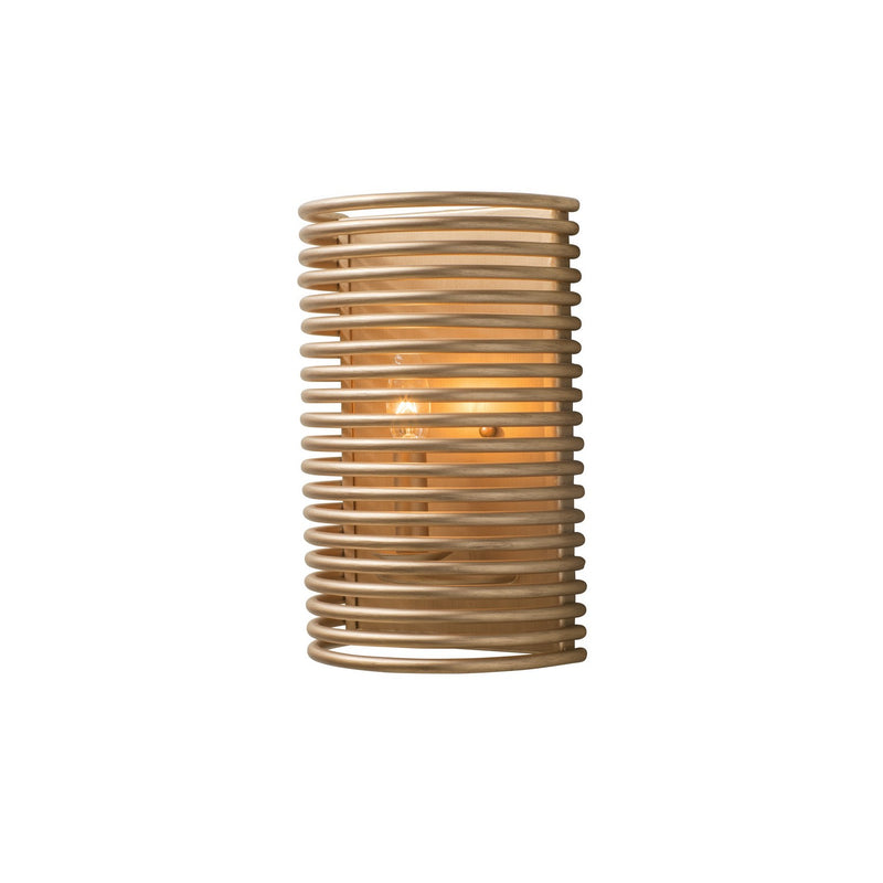 Kalco 506420MG One Light Wall Sconce, Modern Gold