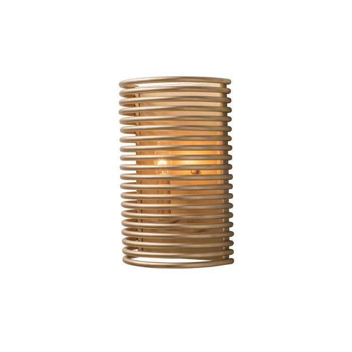 Kalco 506420MG One Light Wall Sconce, Modern Gold
