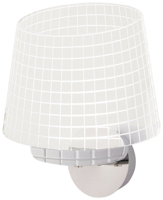 George Kovacs P1650-077-L LED Wall Sconce, Chrome