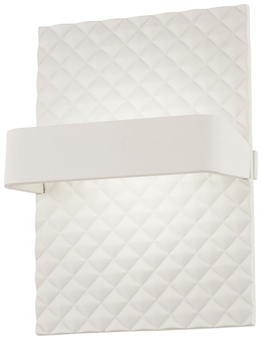 George Kovacs P1774-044B-L LED Wall Sconce, Matte White